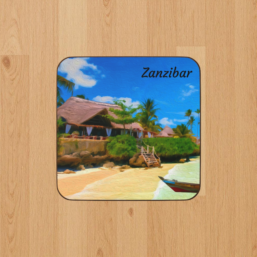 Zanzibar, Tanzania | Original Series Hardboard Coaster
