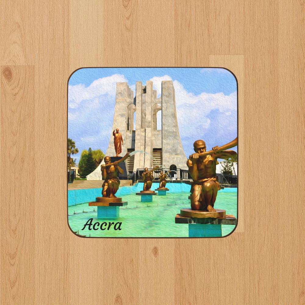 Accra, Ghana | Original Series Hardboard Coaster
