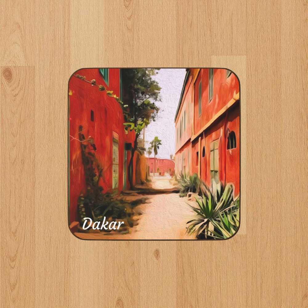 Dakar, Senegal | Original Series Hardboard Coaster