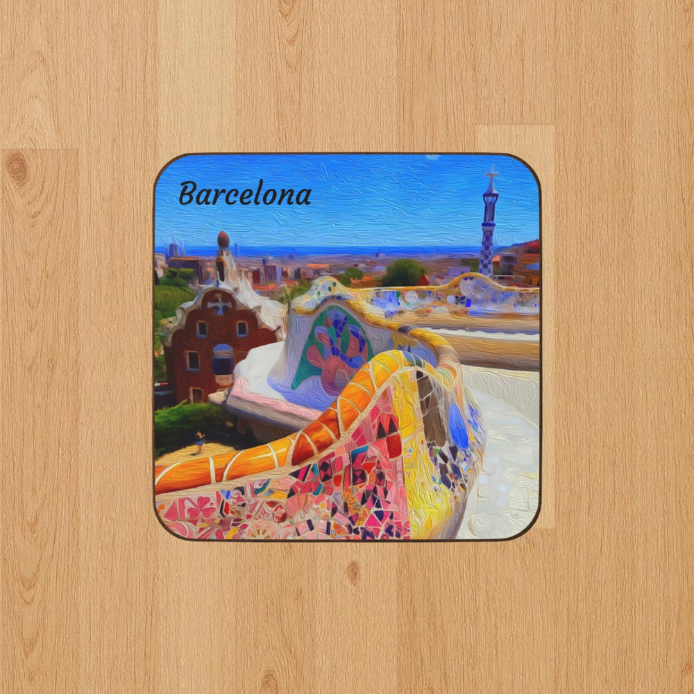 Barcelona, Spain | Original Series Hardboard Coaster