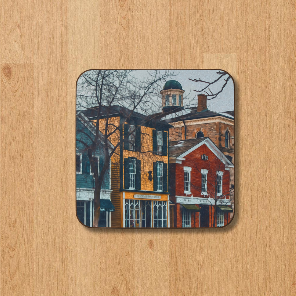 Niagara-on-the-Lake, Ontario | Original Series Hardboard Coaster | The Painted Passport®