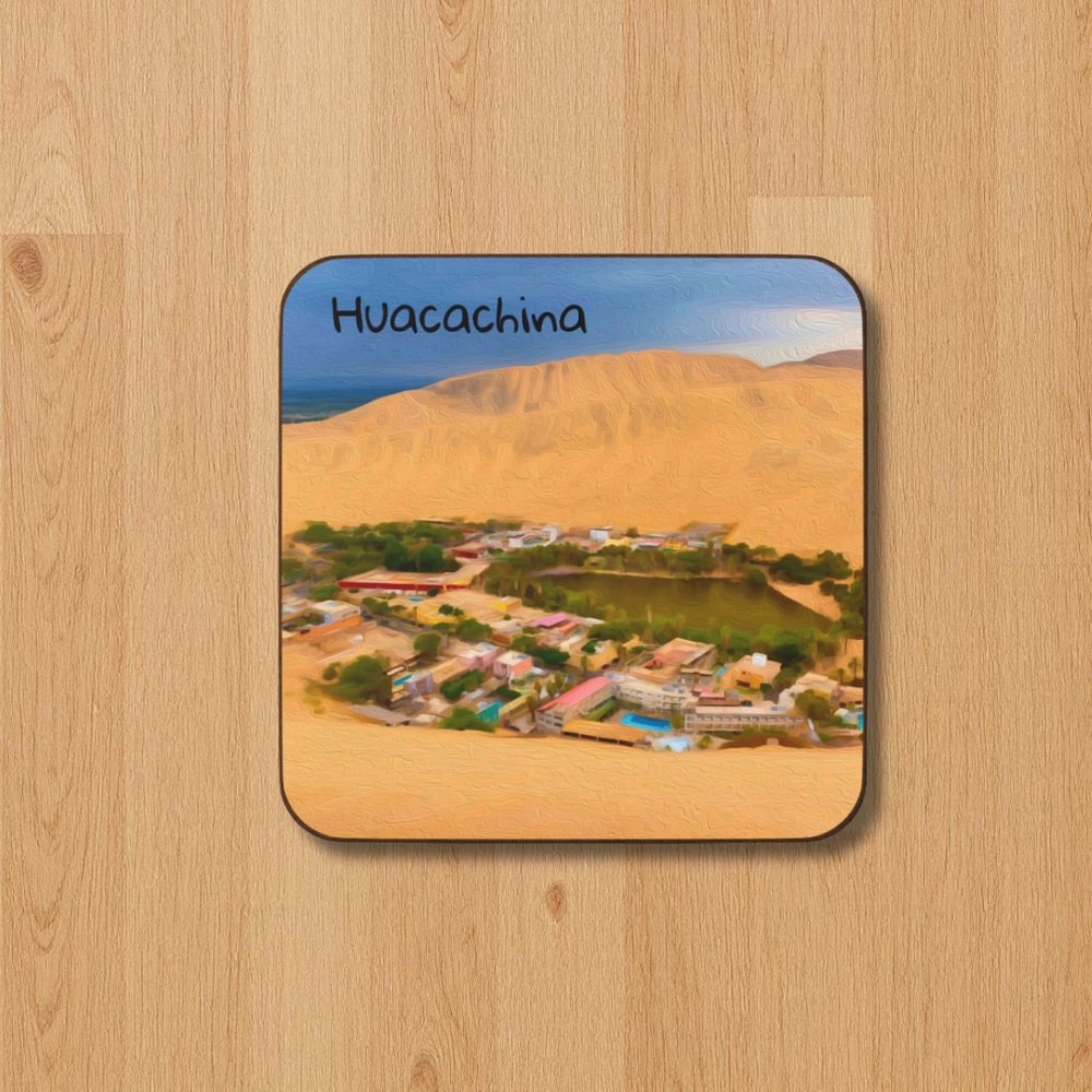 Huacachina, Peru | Original Series Hardboard Coaster