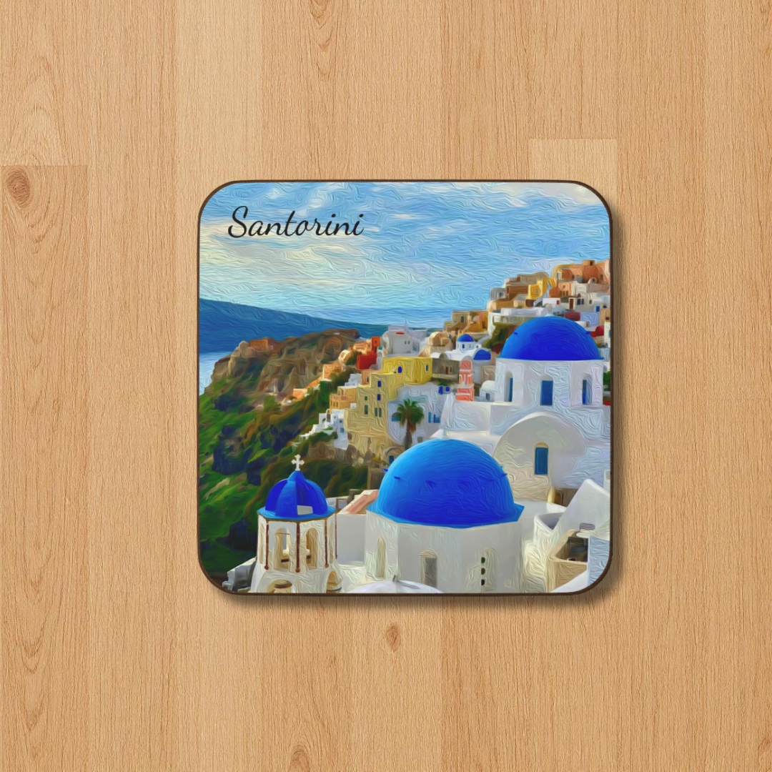 Blue Dome — Oia, Santorini, study 1