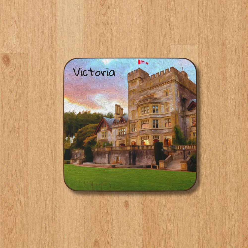 Victoria, British Columbia | Original Series Hardboard Coaster | The Painted Passport®