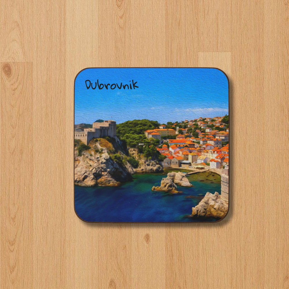 Dubrovnik, Croatia | Original Series Hardboard Coaster