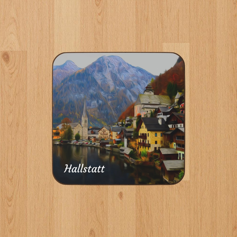 Hallstatt, Austria | Original Series Hardboard Coaster