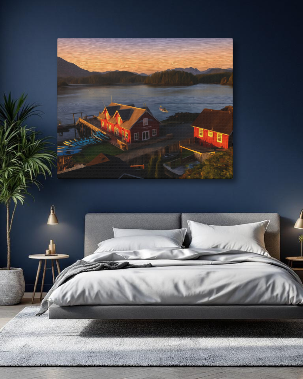 Tofino, British Columbia | Original Series Gallery Canvas | The Painted Passport® detail
