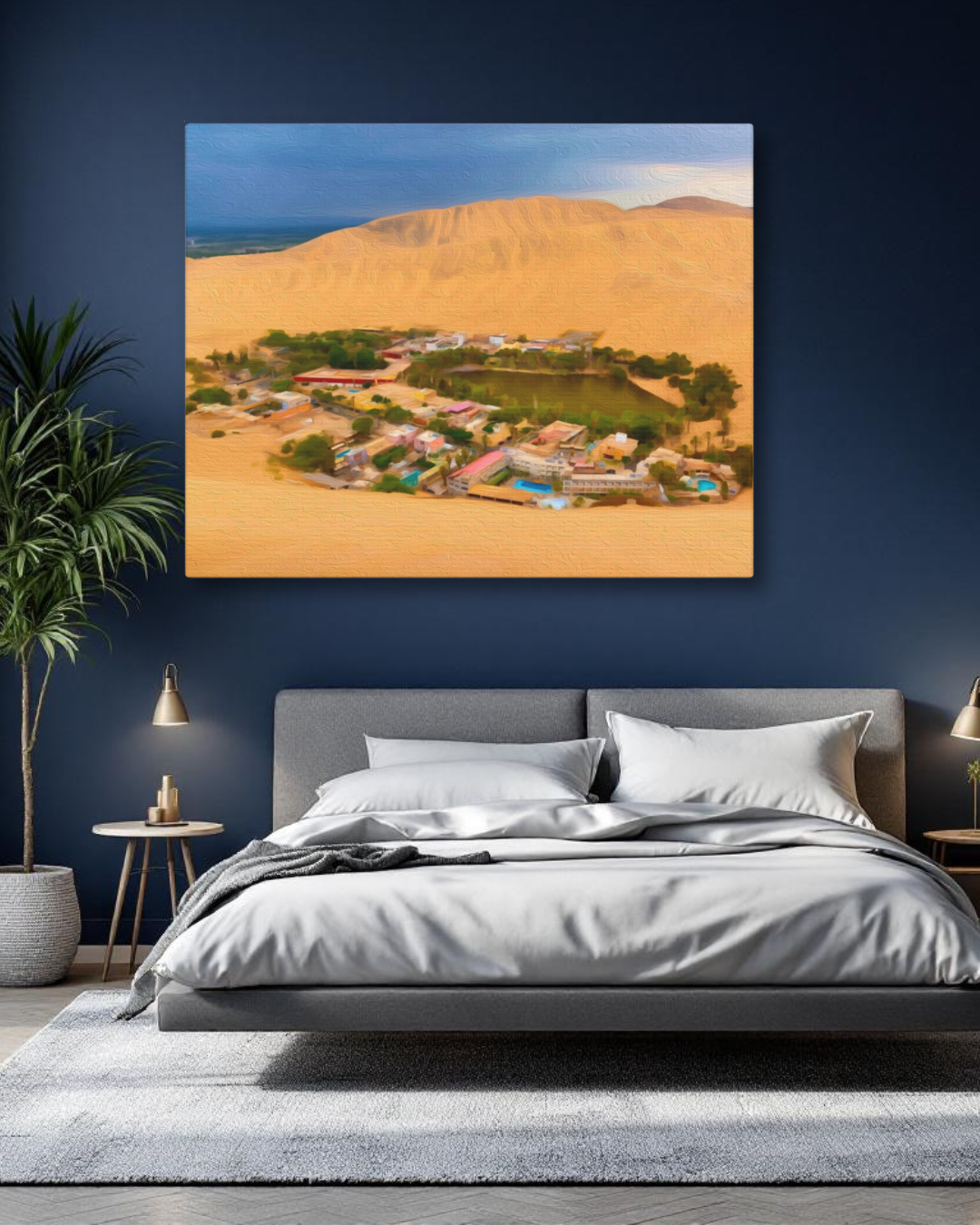 Huacachina, Peru | Original Series Canvas — Huacachina, Peru Study No. 1