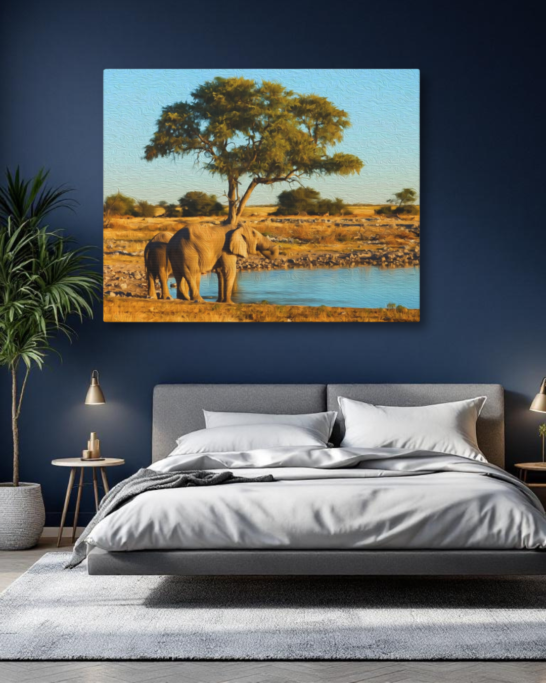 Maun, Botswana | Original Series Gallery Canvas — Maun, Botswana Study No. 1