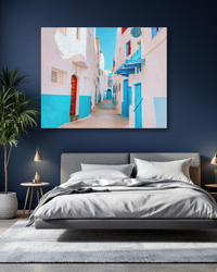 Blue Alleyway Streets — study 1 thumbnail