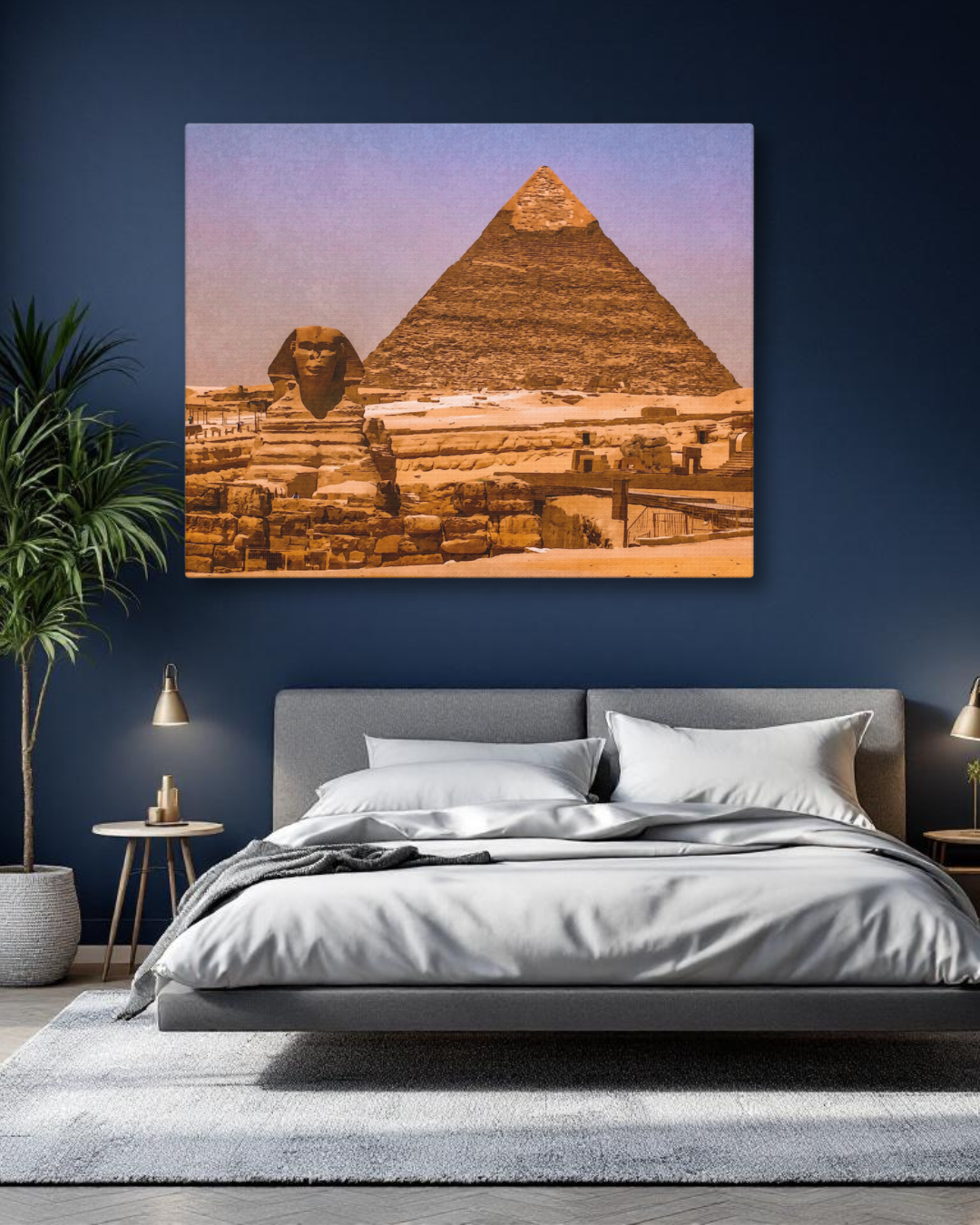 Pyramids of Giza, Egypt Study No. 1