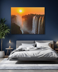 Victoria Falls, Zimbabwe | Original Series Gallery Canvas — study 1 thumbnail