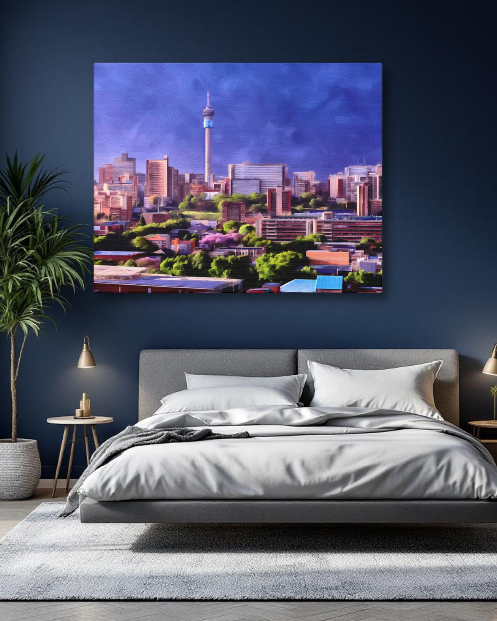 Johannesburg, South Africa | Original Series Gallery Canvas detail