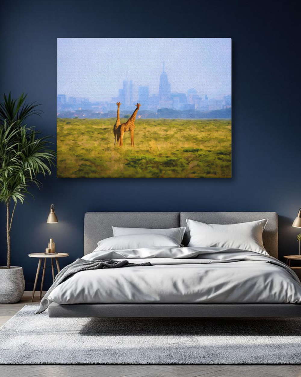 Nairobi, Kenya | Original Series Gallery Canvas detail