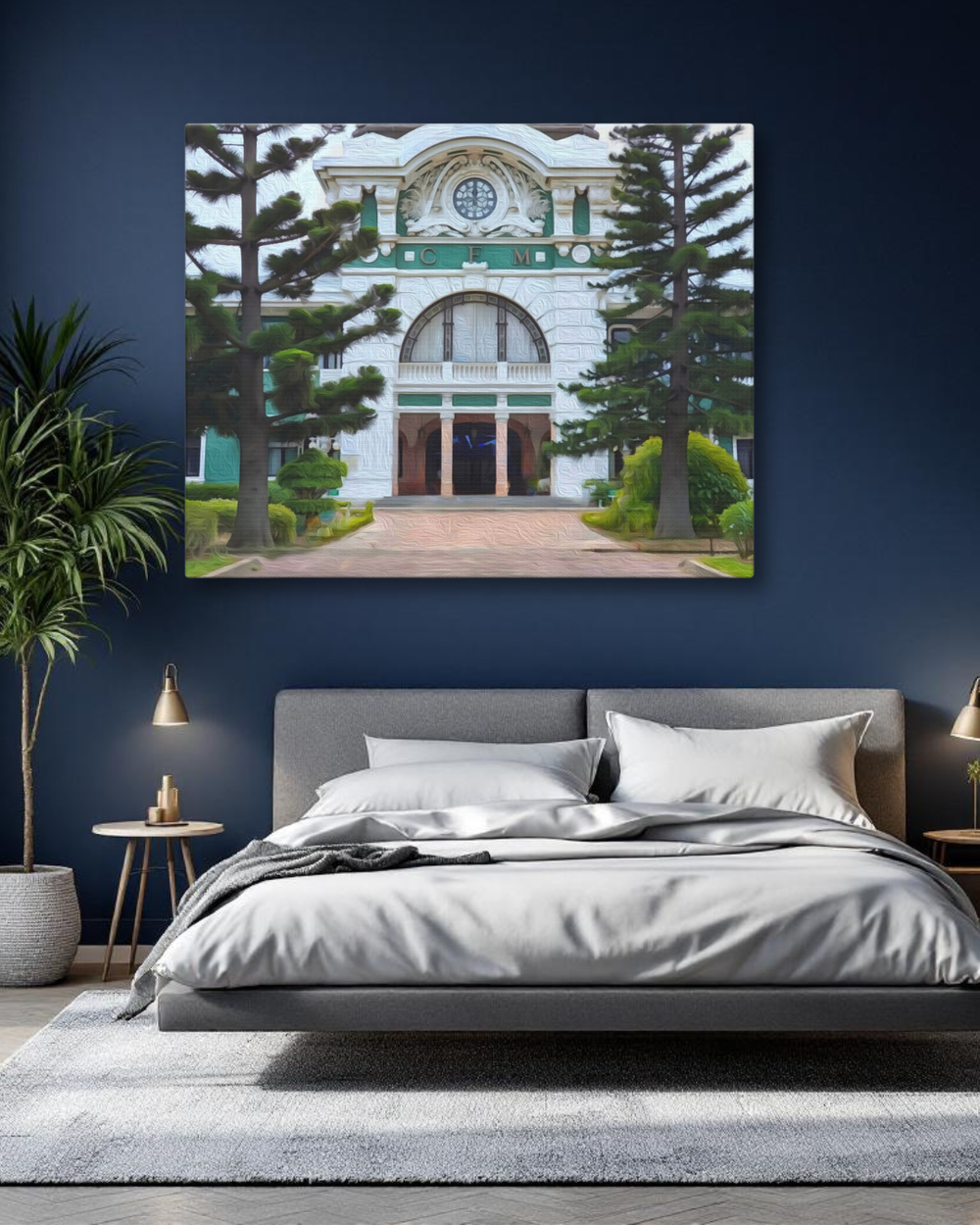 Maputo, Mozambique | Original Series Gallery Canvas detail