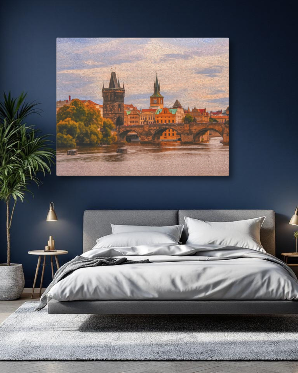 Prague, Czech Republic | Original Series Gallery Canvas detail