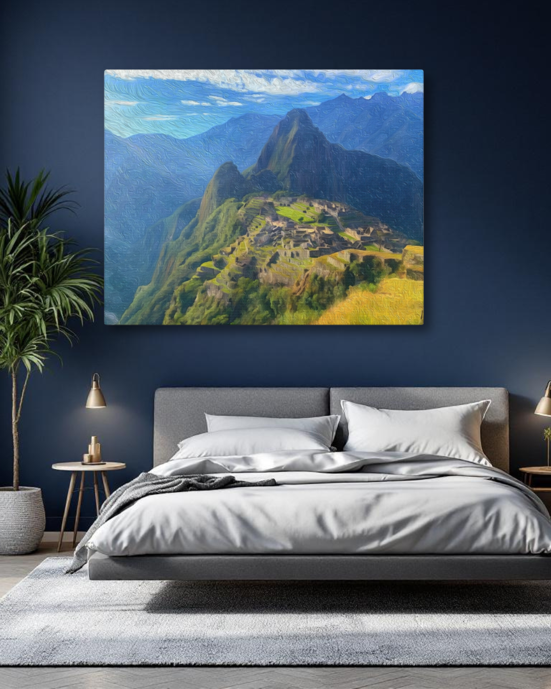 Machu Picchu, Peru | Original Series Canvas — Machu Picchu, Peru Study No. 1