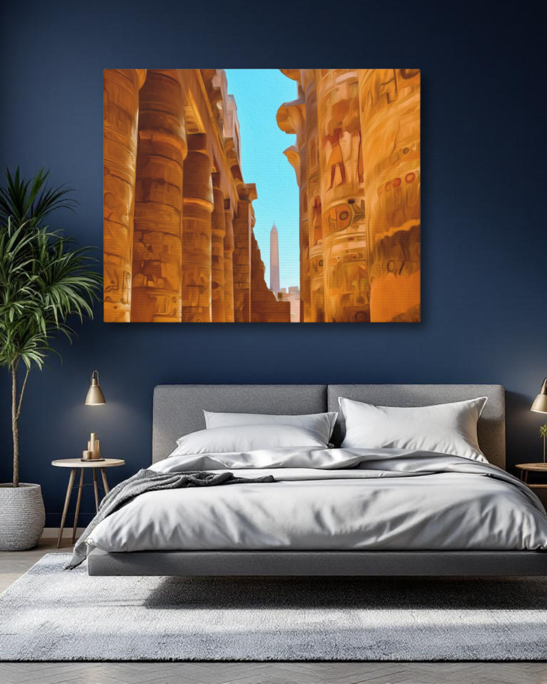 Luxor, Egypt | Original Series Gallery Canvas — Luxor, Egypt Study No. 1