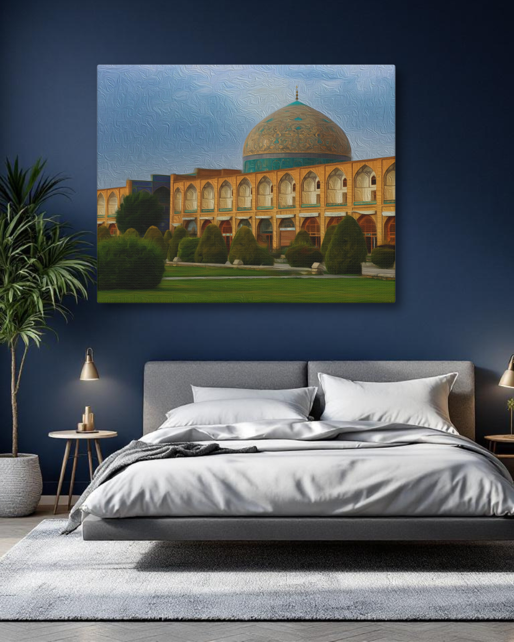Isfahan, Iran | Sheikh Lotfollah Mosque | Original Series Gallery Canvas detail