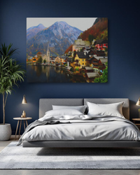 Hallstatt, Austria | Original Series Gallery Canvas — study 1 thumbnail