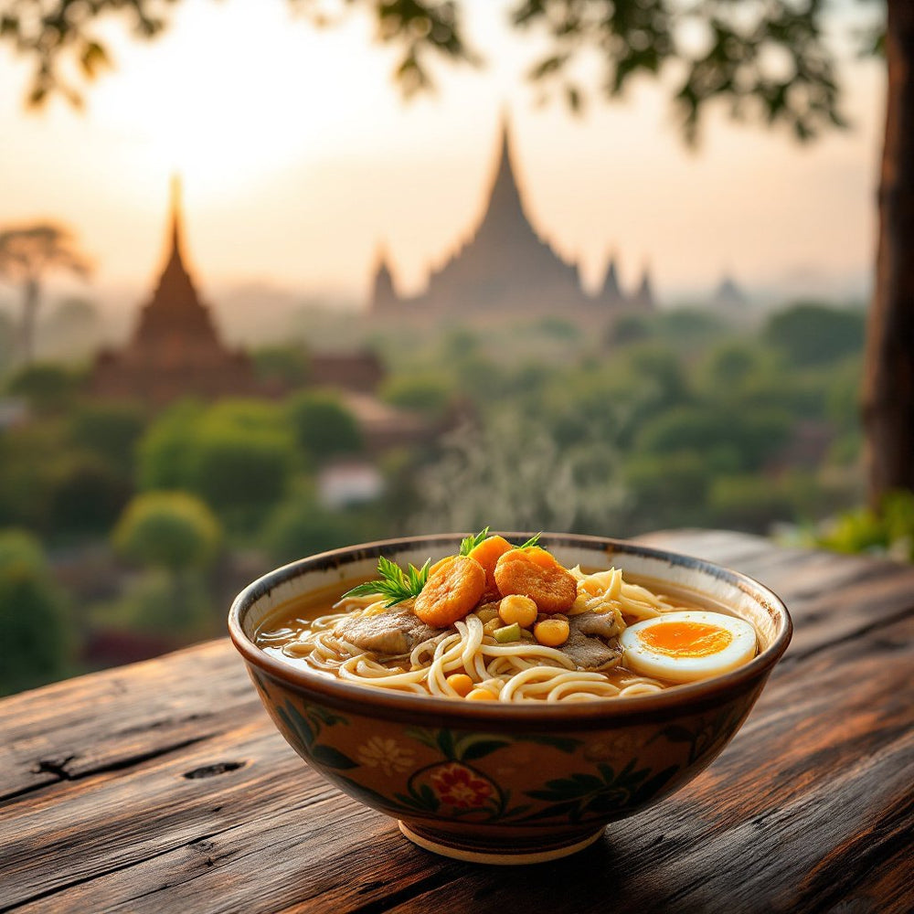 Local cuisine study in Bagan, Myanmar