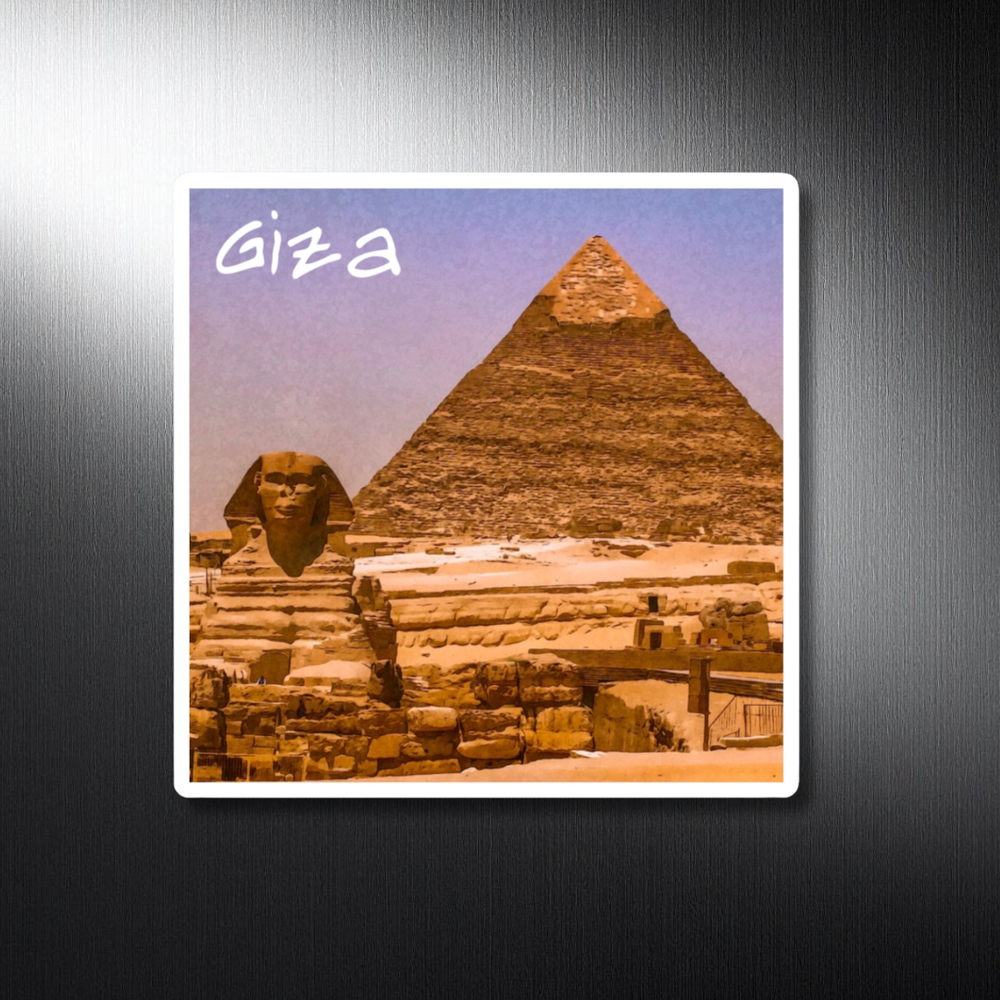 Pyramids of Giza, Egypt | Original Series Decorative Magnet