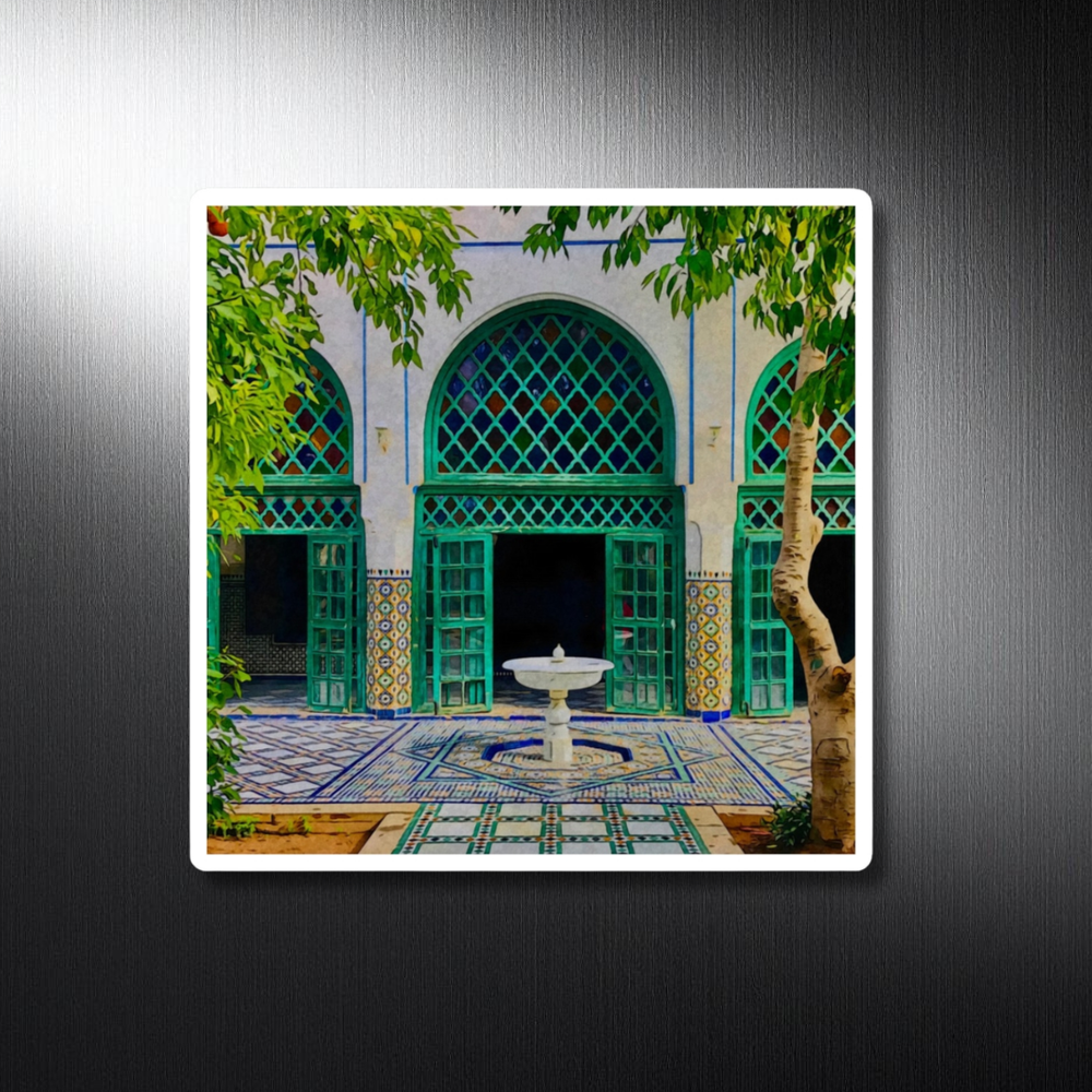 Marrakech, Morocco | Original Series Decorative Magnet