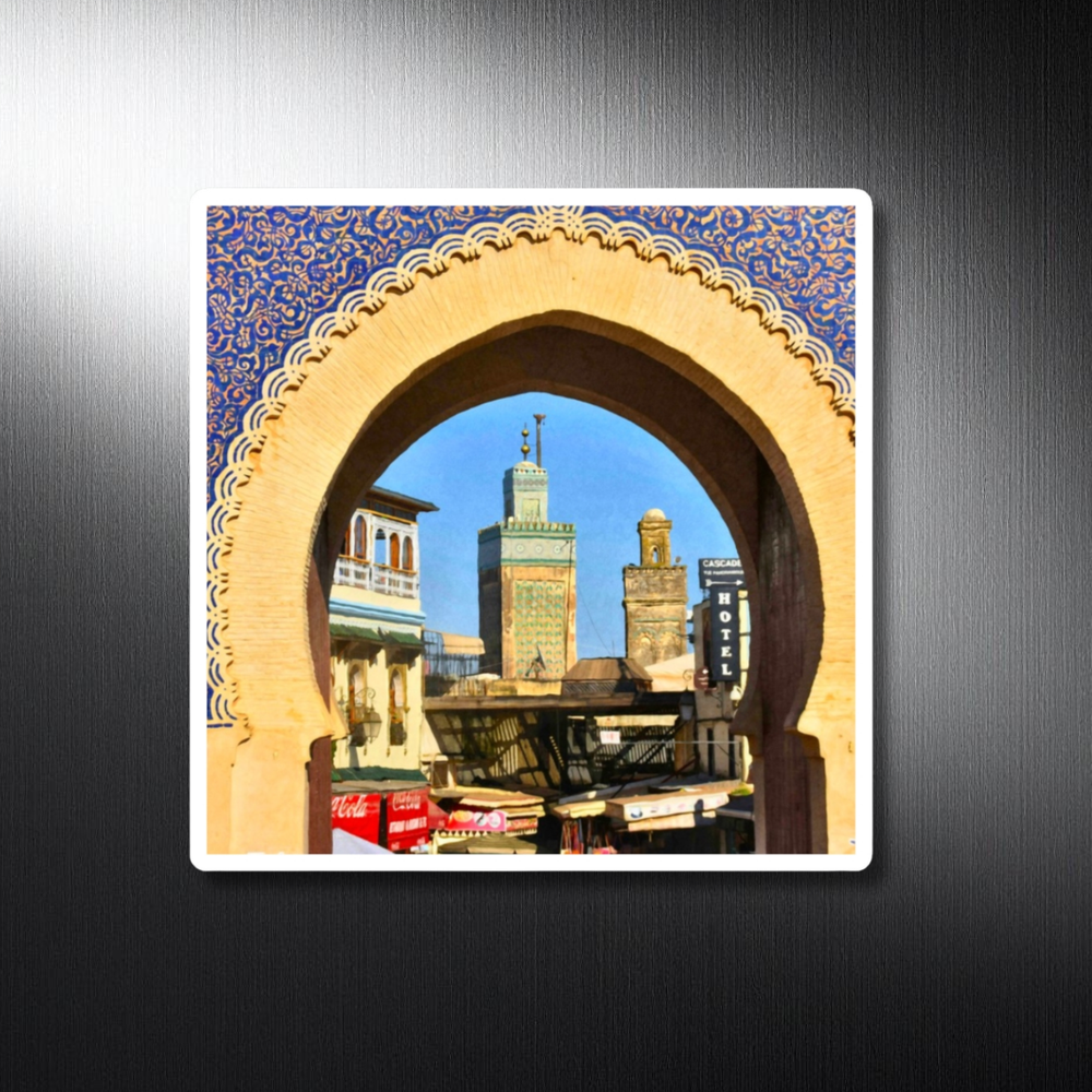 Fes, Morocco | Original Series Decorative Magnet