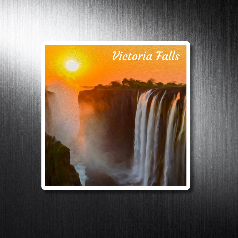 Victoria Falls, Zimbabwe | Original Series Decorative Magnet