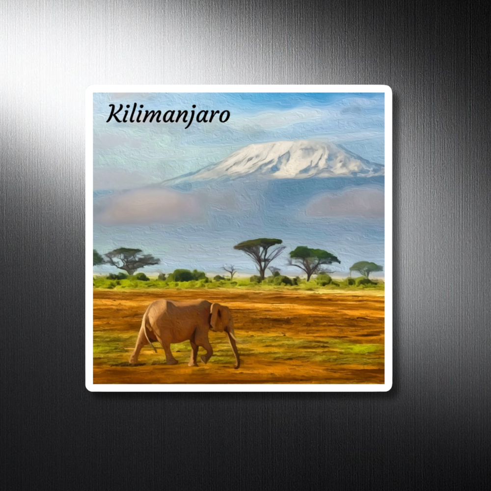 Amboseli, Kenya | Original Series Decorative Magnet