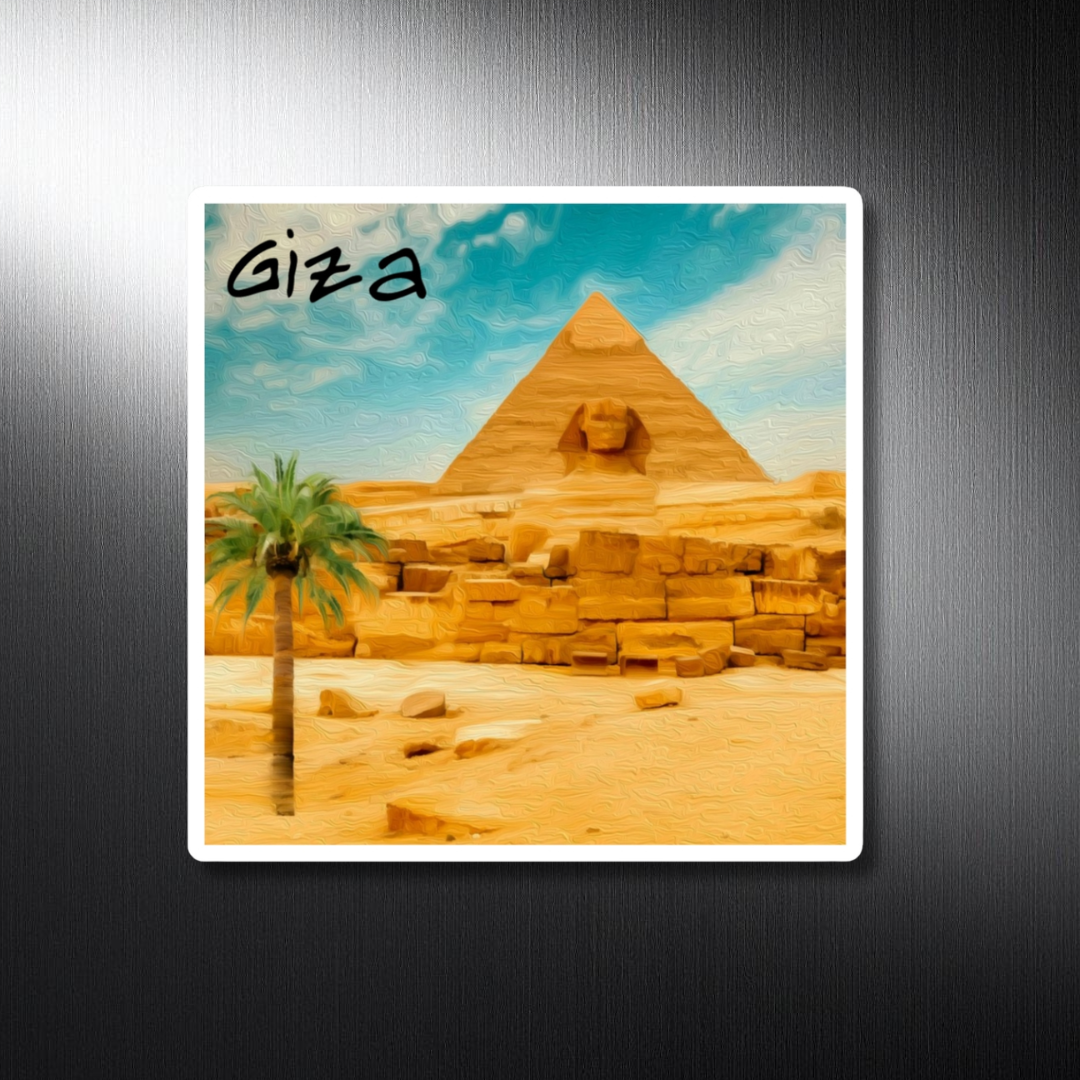 Pyramids of Giza, Egypt Study No. 1