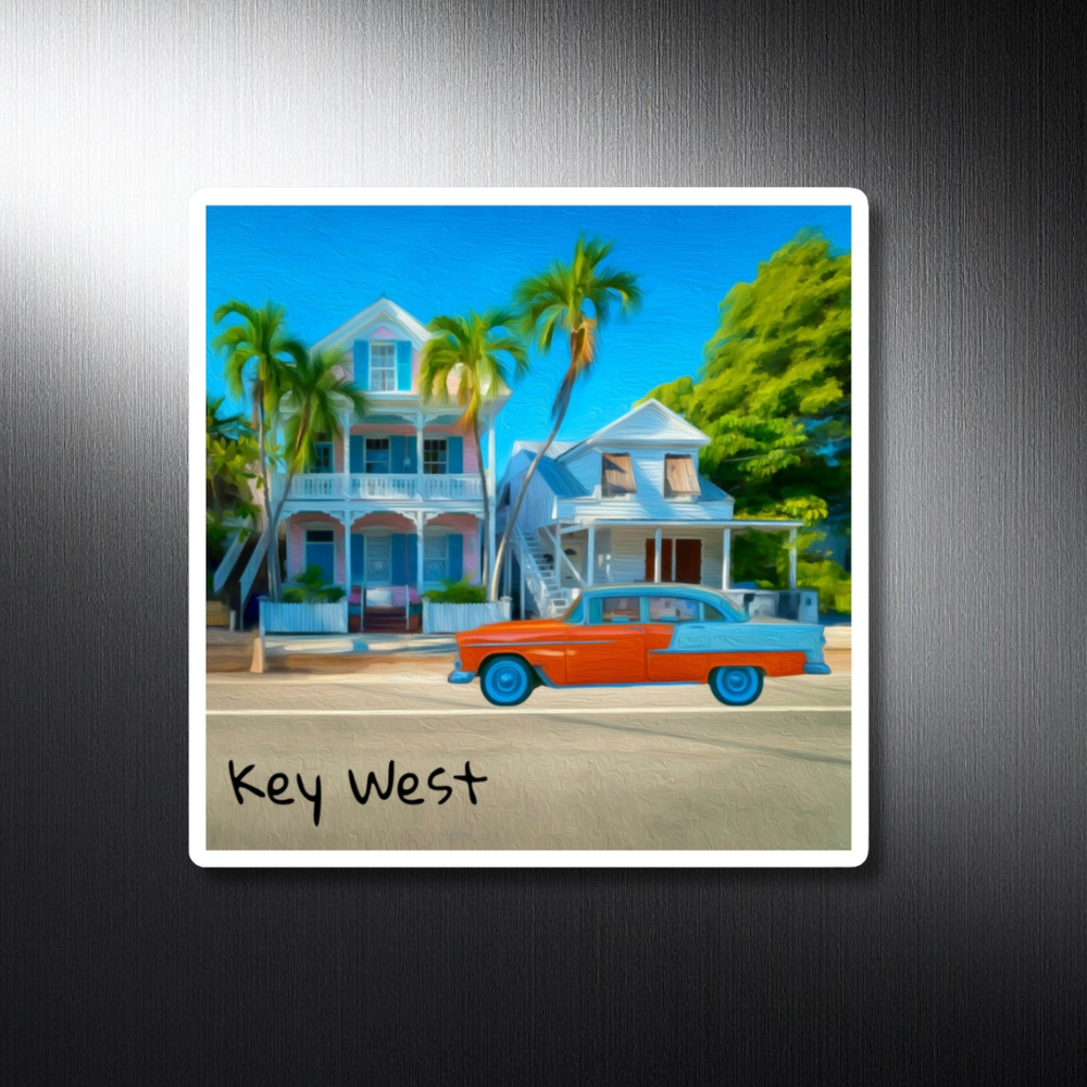 Key West, Florida | Original Series Decorative Magnet | The Painted Passport®