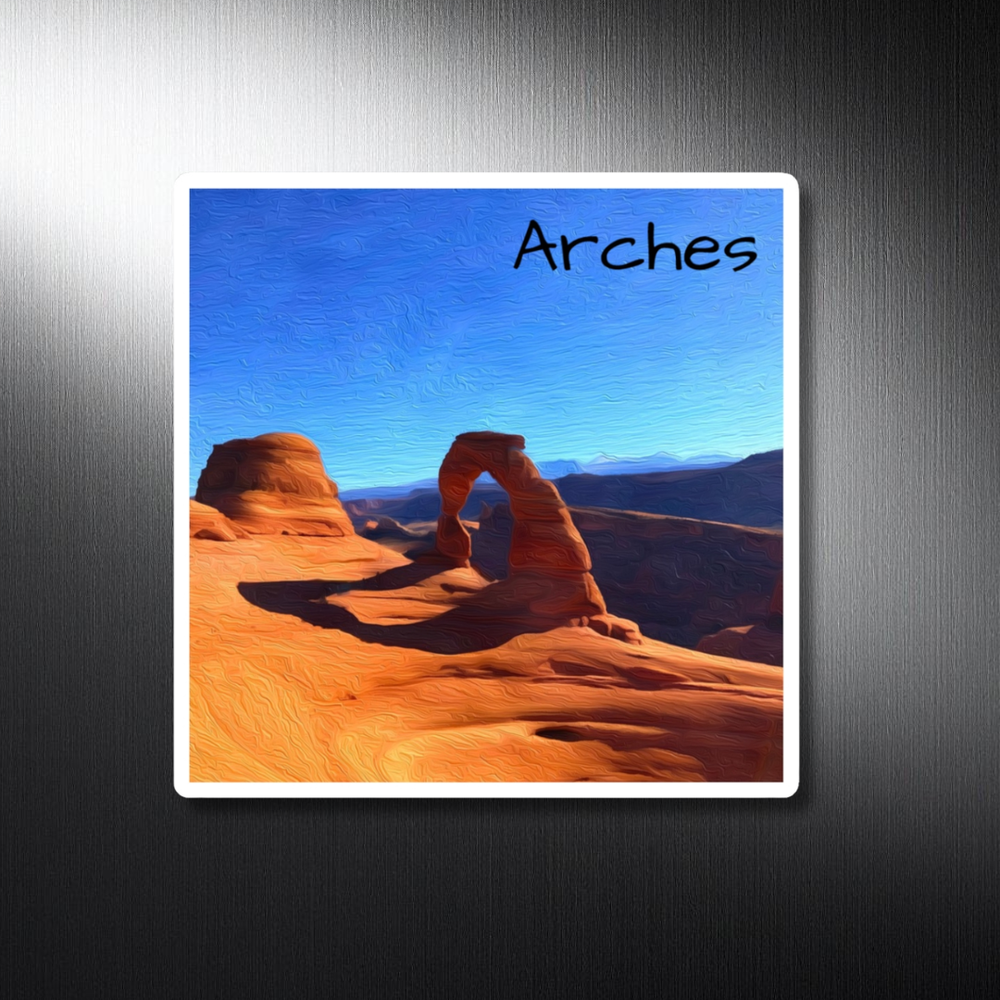 Arches National Park, USA | Original Series Decorative Magnet