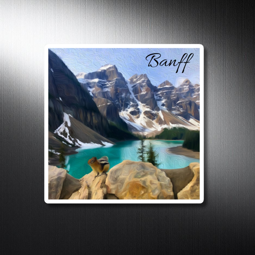 Banff National Park, Canada | Moraine Lake | Original Series Decorative Magnet
