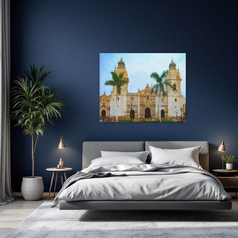 Lima, Peru | Original Series Canvas detail