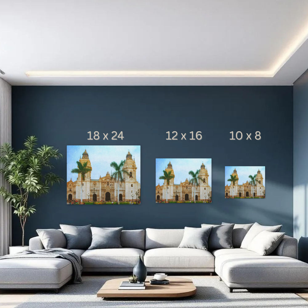 Lima, Peru | Original Series Canvas detail