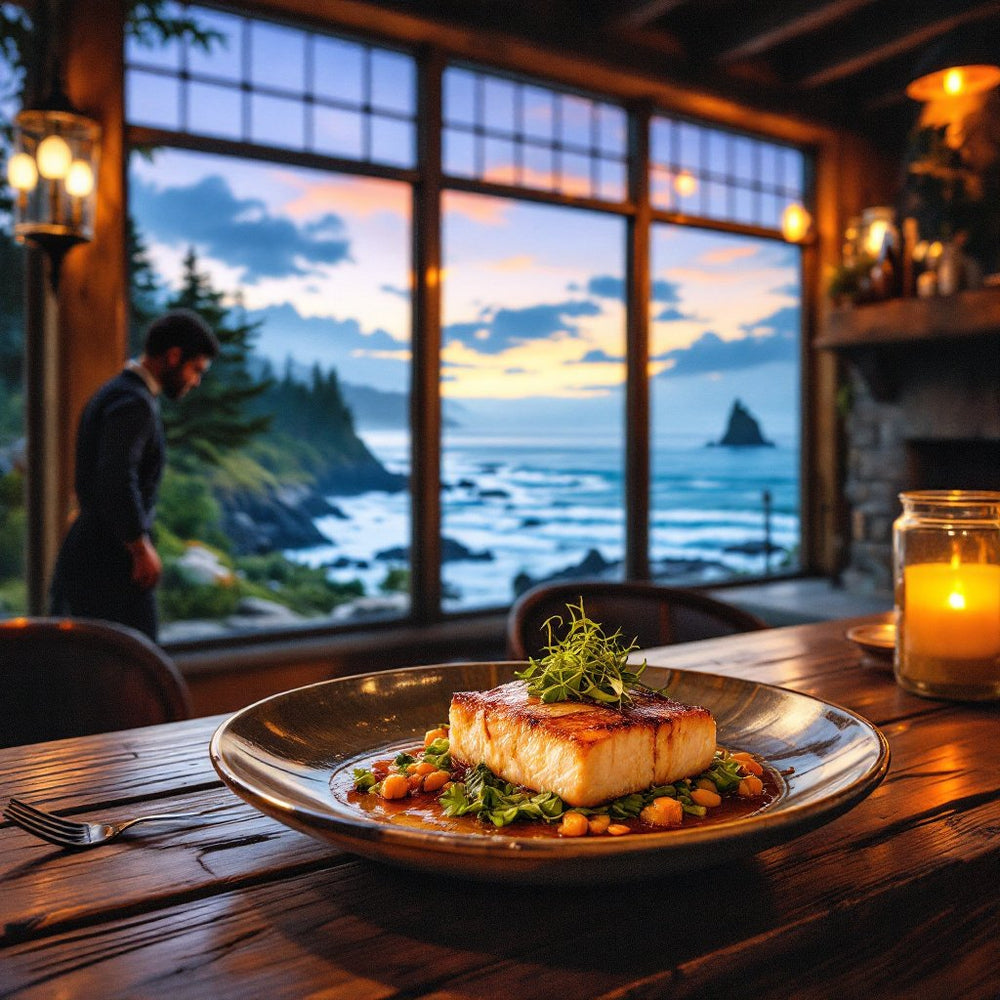 Local cuisine study in Tofino, British Columbia