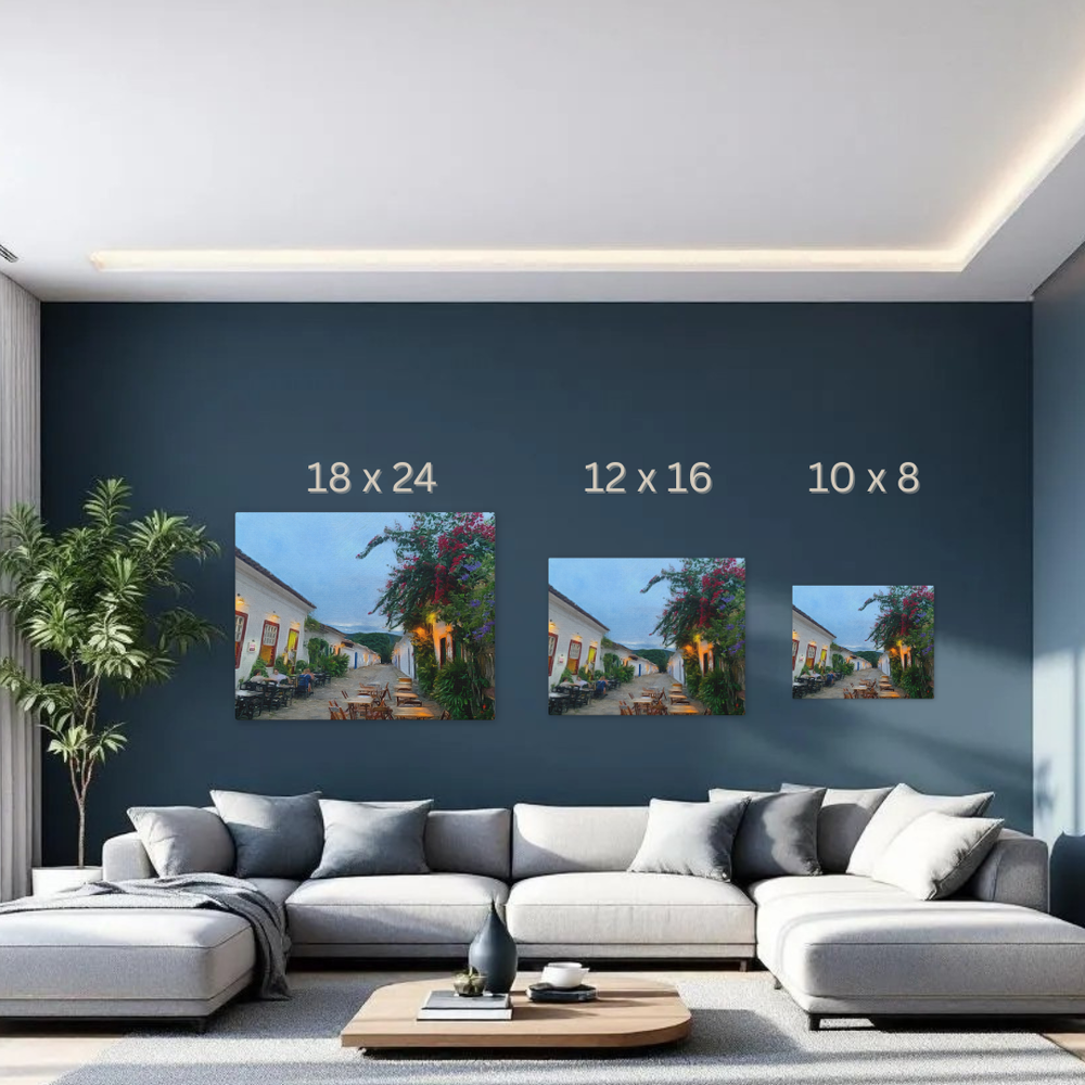 Paraty, Brazil | Original Series Canvas detail