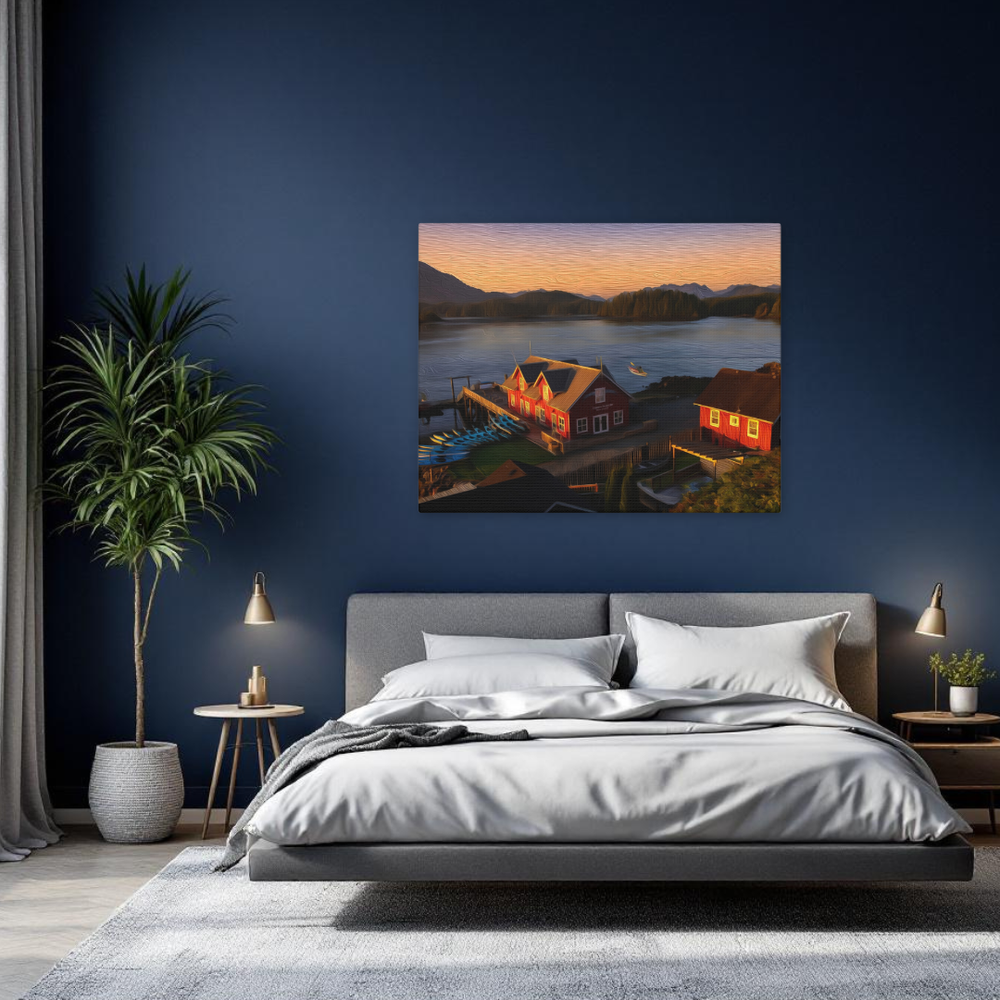 Tofino, British Columbia | Original Series Gallery Canvas | The Painted Passport® detail