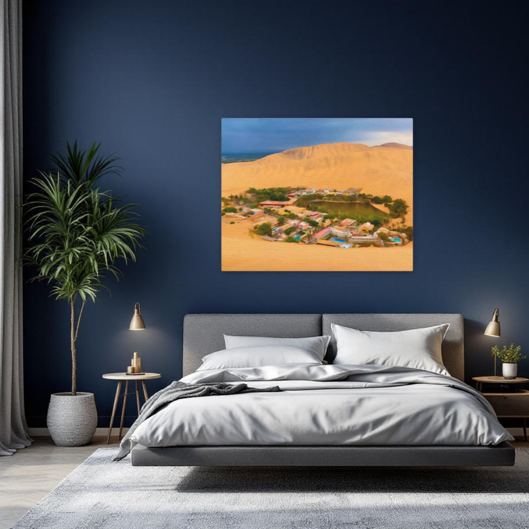 Huacachina, Peru | Original Series Canvas — Huacachina, Peru Study No. 2