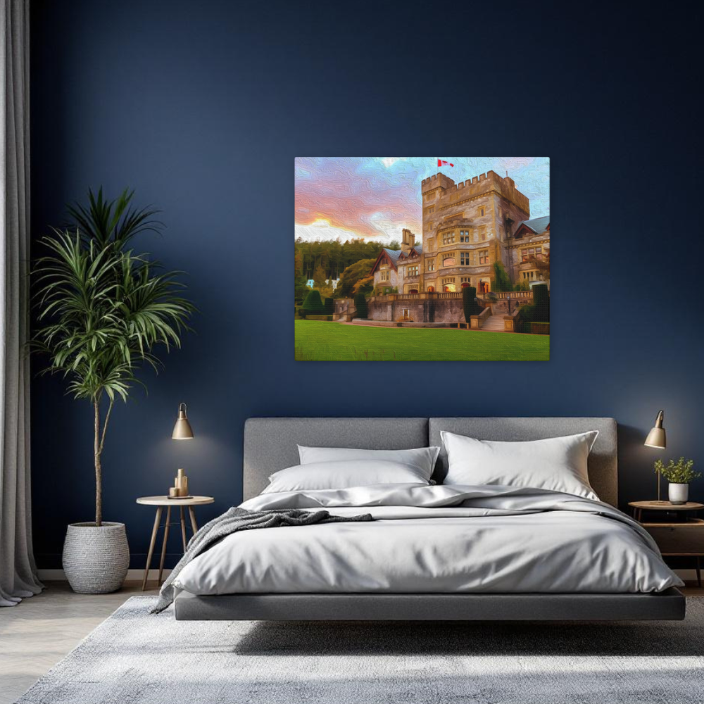 Victoria, British Columbia | Original Series Gallery Canvas | The Painted Passport® detail