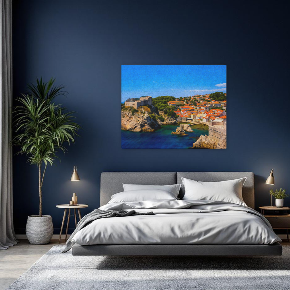 Dubrovnik, Croatia | Original Series Gallery Canvas detail