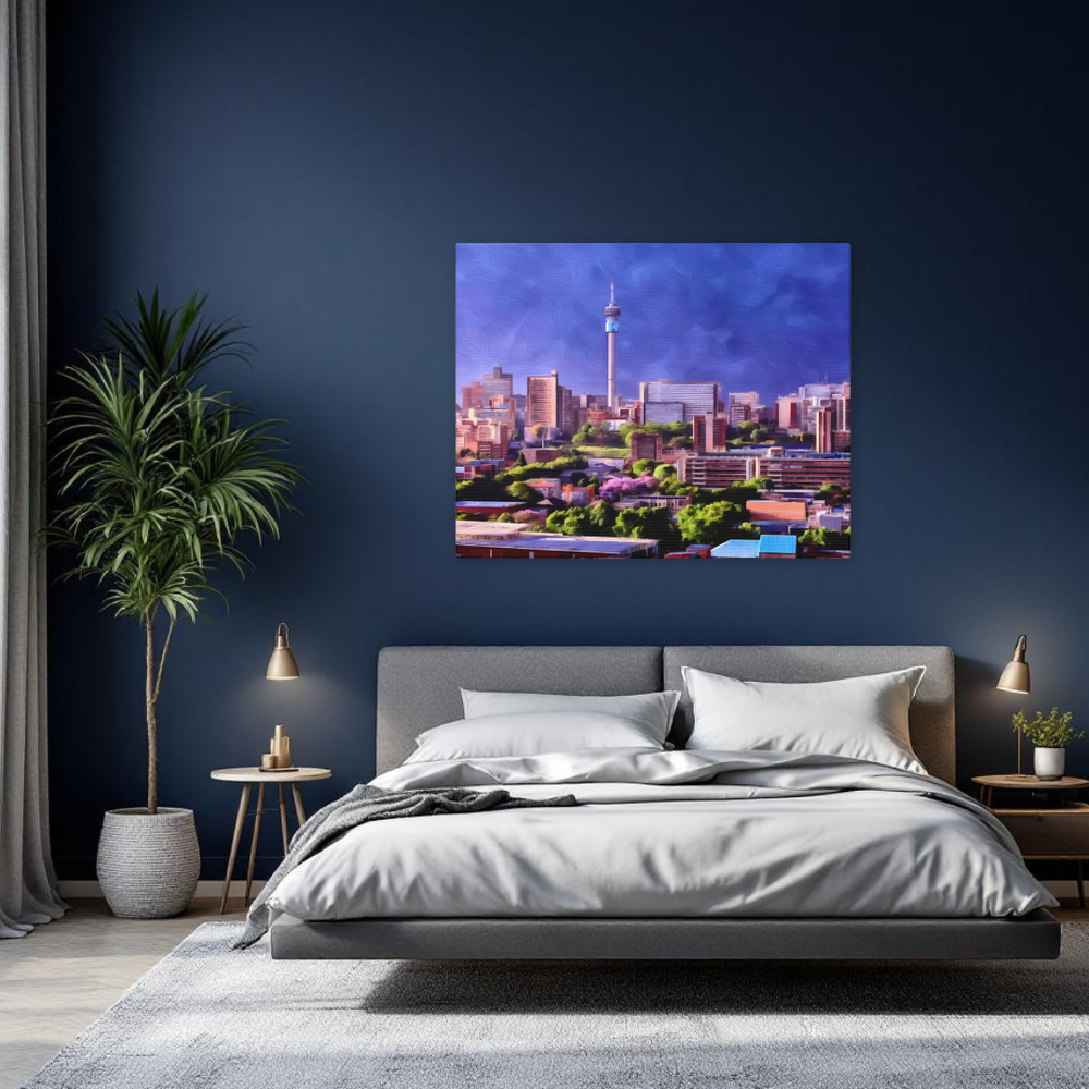Johannesburg, South Africa | Original Series Gallery Canvas detail