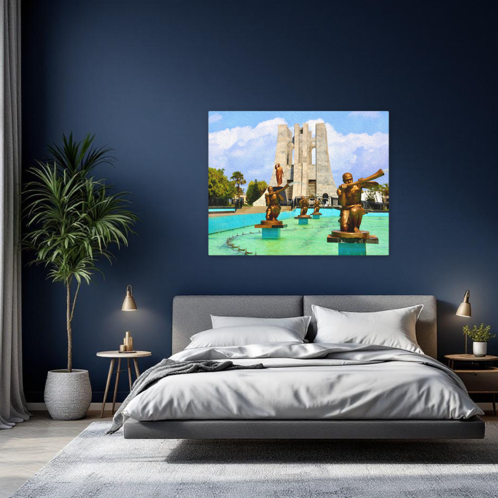 Accra, Ghana | Original Series Gallery Canvas detail