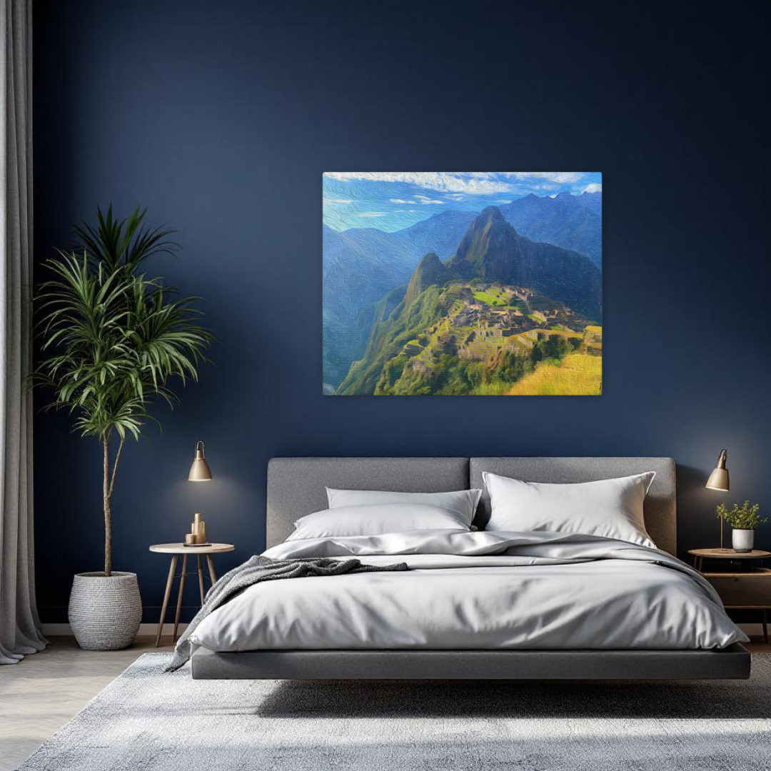 Machu Picchu, Peru | Original Series Canvas — Machu Picchu, Peru Study No. 2