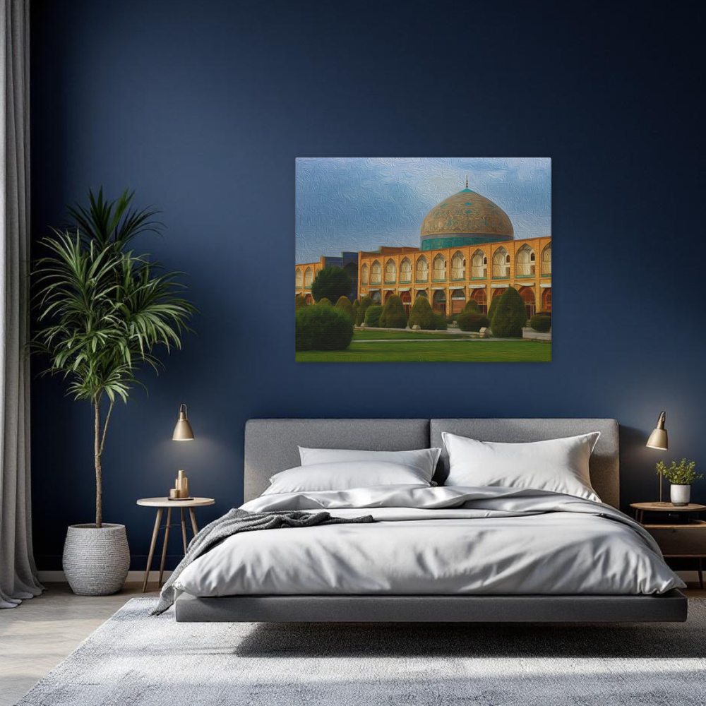 Isfahan, Iran | Sheikh Lotfollah Mosque | Original Series Gallery Canvas detail