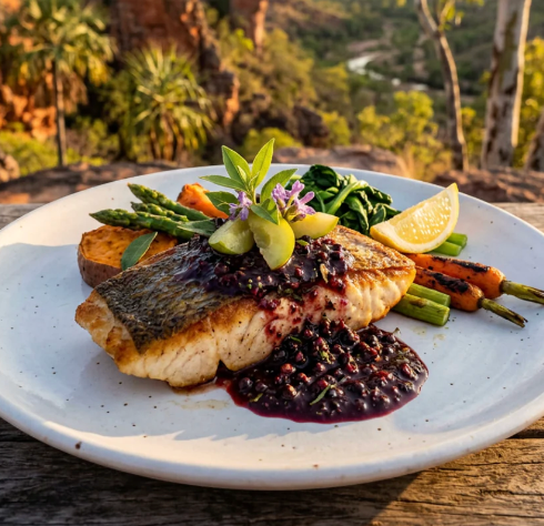 Local cuisine study in Kakadu National Park, Australia