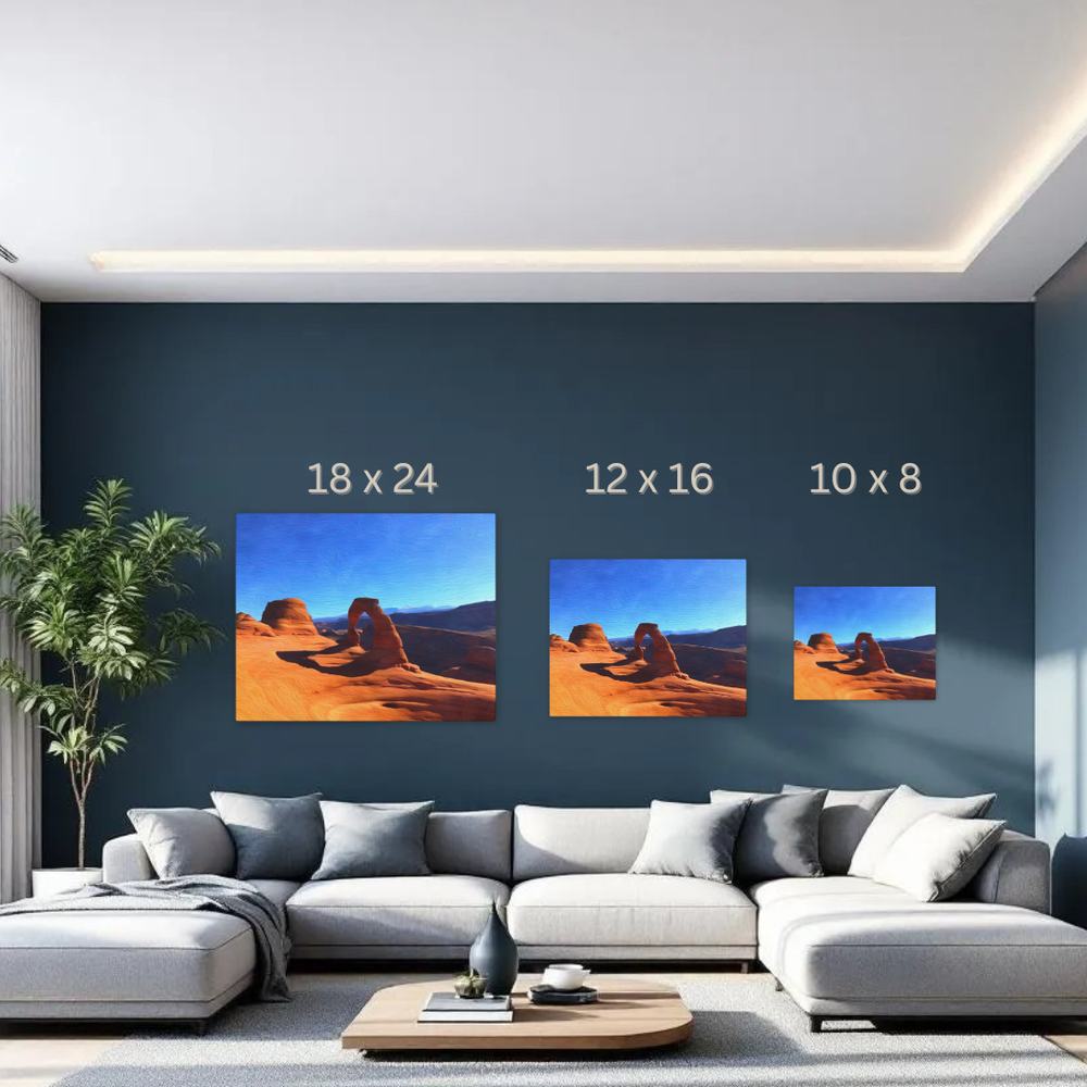 Arches National Park, USA | Original Series Canvas detail