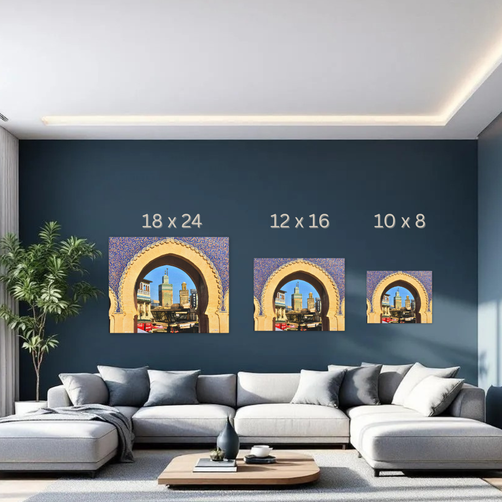 Fes, Morocco | Original Series Gallery Canvas detail