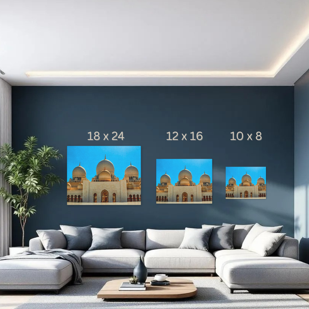 Abu Dhabi, United Arab Emirates | Original Series Gallery Canvas detail